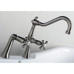 Kingston Brass Restoration Clawfoot Tub Bridge Faucet