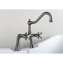 Kingston Brass Restoration Clawfoot Tub Bridge Faucet