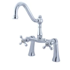 Kingston Brass Restoration Clawfoot Tub Bridge Faucet
