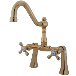Kingston Brass Restoration Clawfoot Tub Bridge Faucet