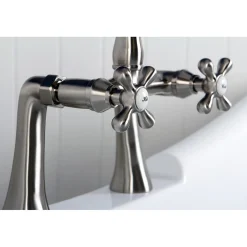 Kingston Brass Restoration Clawfoot Tub Bridge Faucet