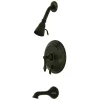 Kingston Brass Restoration Classic Single Handle Tub and Shower Faucet