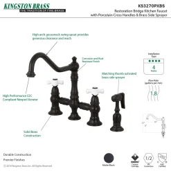 Kingston Brass Restoration Deck Mount 8