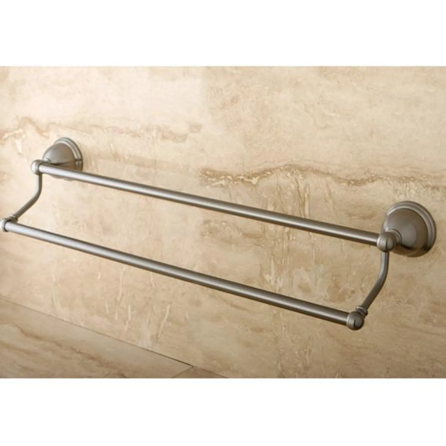 Kingston Brass Restoration 24" Dual Towel Bar