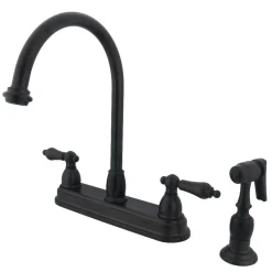 Kingston Brass Restoration 2-Handle Centerset Kitchen Faucet