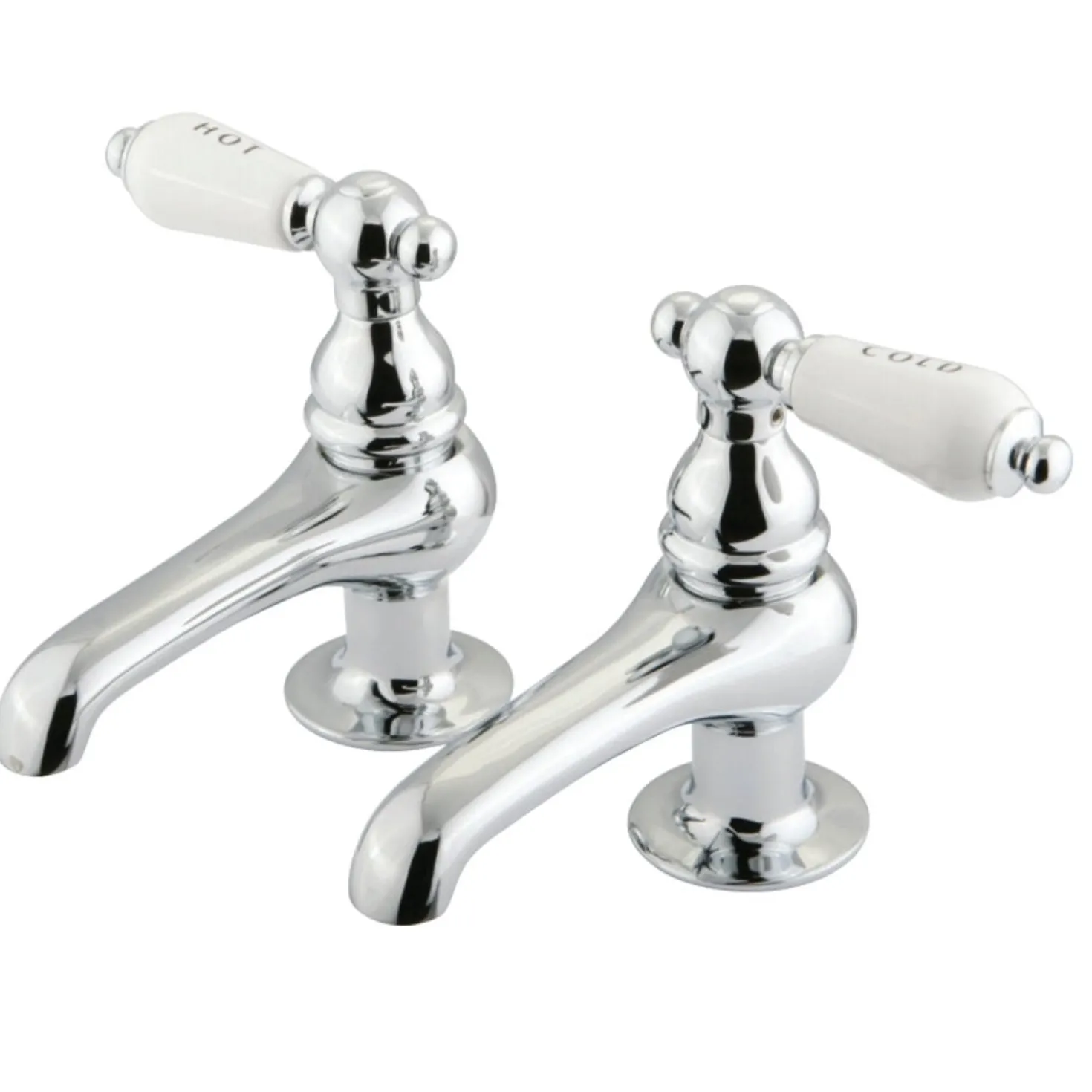 Kingston Brass Restoration 2-Handle Basin Tap Faucet