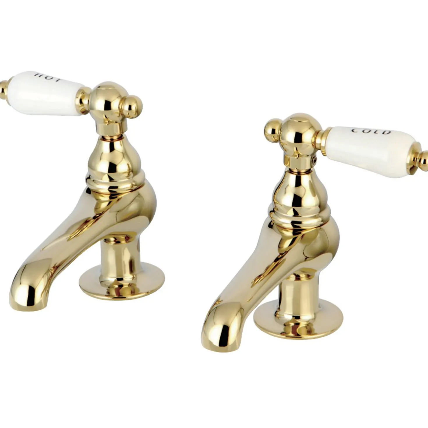Kingston Brass Restoration 2-Handle Basin Tap Faucet