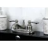 Kingston Brass Restoration 2-Handle 4-Inch Centerset Bathroom Faucet