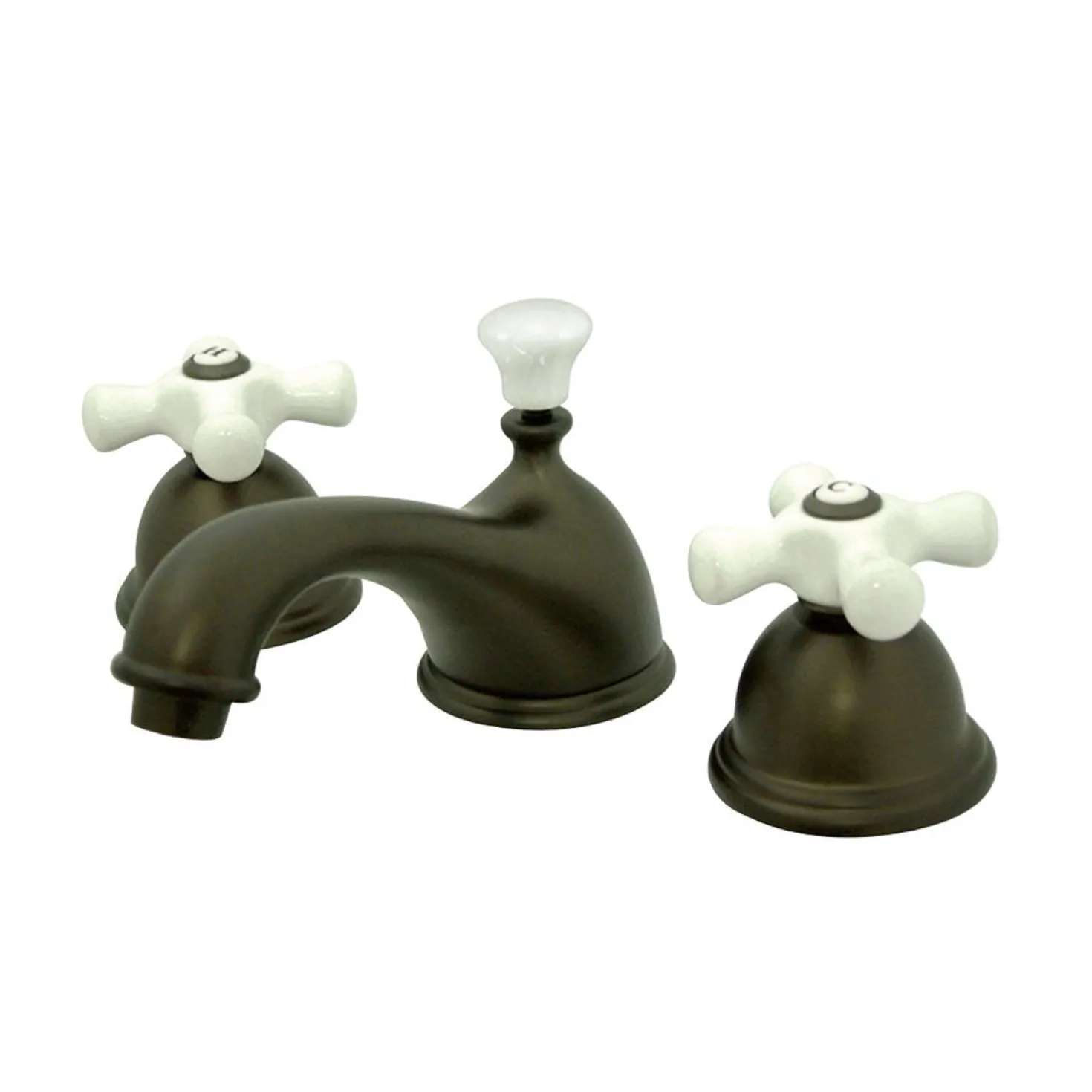 Kingston Brass Restoration 3-Hole 8-Inch Widespread Bathroom Faucet