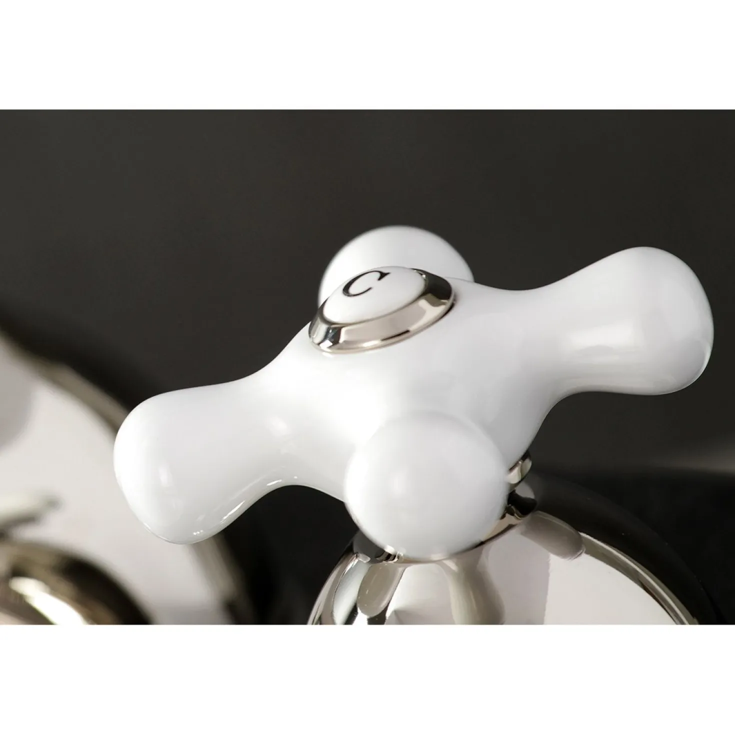 Kingston Brass Restoration 3-Hole 8-Inch Widespread Bathroom Faucet