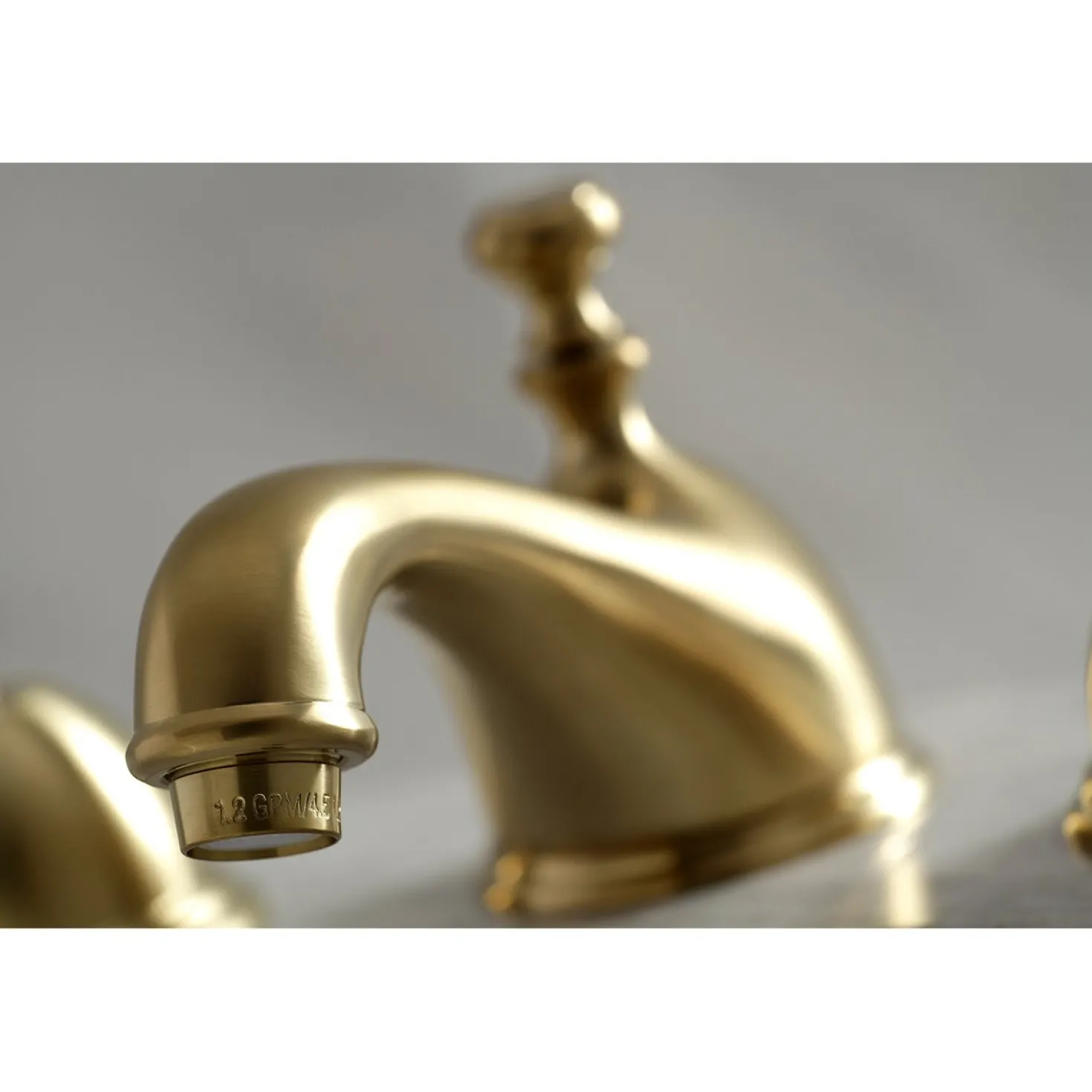Kingston Brass Restoration 3-Hole 8-Inch Widespread Bathroom Faucet
