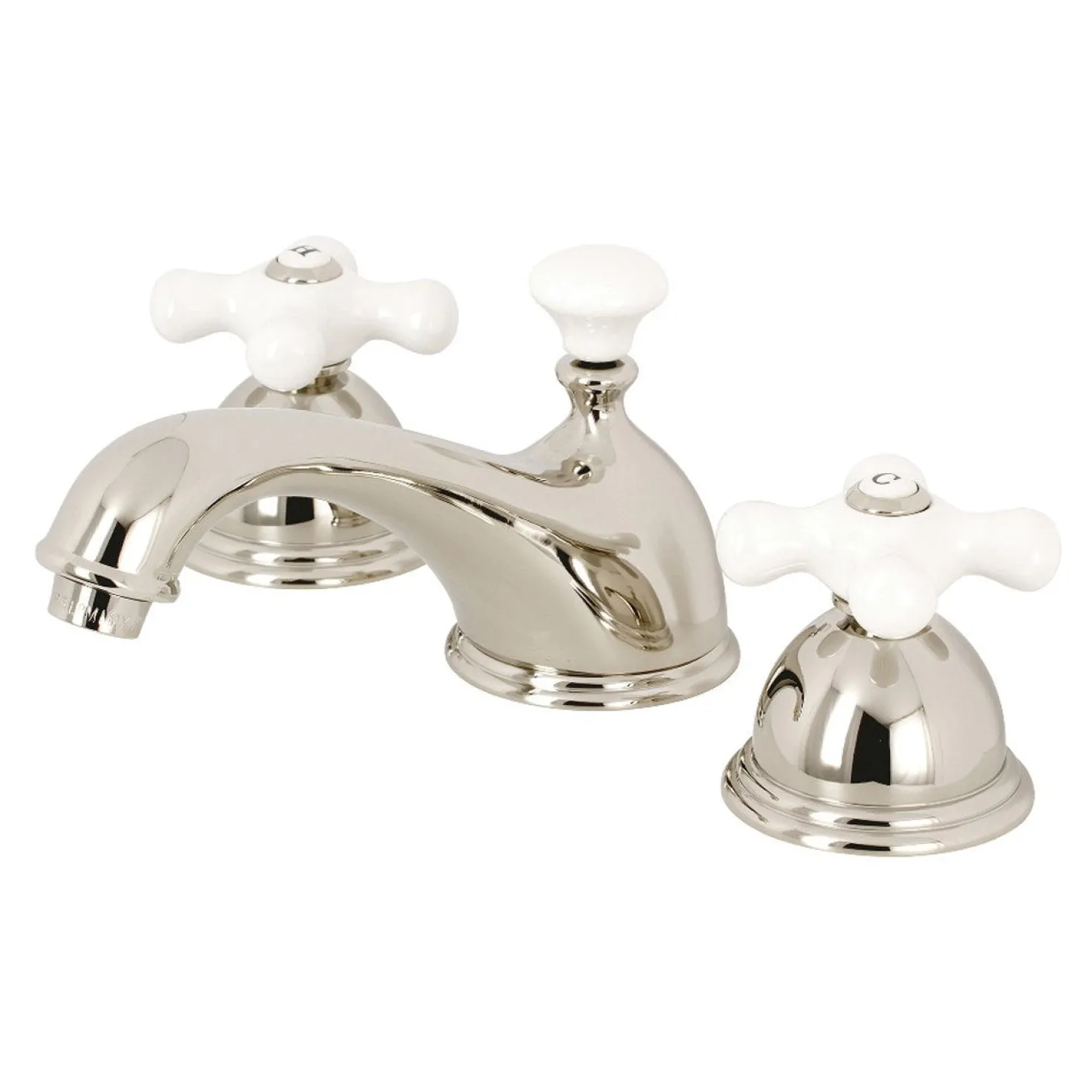 Kingston Brass Restoration 3-Hole 8-Inch Widespread Bathroom Faucet