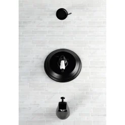 Kingston Brass Restoration 3-Hole Tub and Shower Faucet