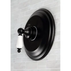 Kingston Brass Restoration 3-Hole Tub and Shower Faucet