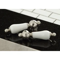 Kingston Brass Restoration 2-Handle 3-Hole Wall Mount Roman Tub Faucet
