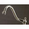 Kingston Brass Restoration 8-Inch Bridge Kitchen Faucet with Sprayer