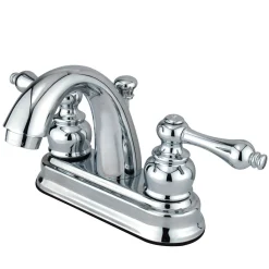 Kingston Brass Restoration 4-Inch centerset Lavatory Faucet