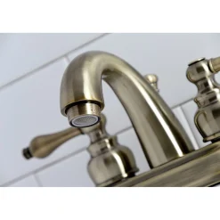 Kingston Brass Restoration 4-Inch Centerset Bathroom Faucet