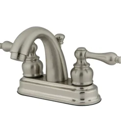 Kingston Brass Restoration 4-Inch Centerset Bathroom Faucet