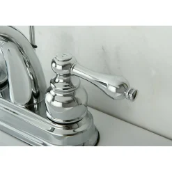Kingston Brass Restoration 4-Inch Centerset Bathroom Faucet