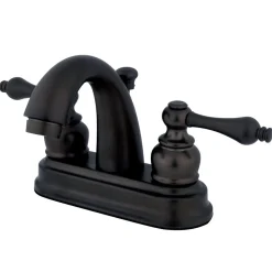 Kingston Brass Restoration 4-Inch Centerset Bathroom Faucet