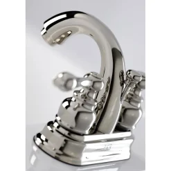 Kingston Brass Restoration 4-Inch Centerset Bathroom Faucet