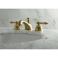 Kingston Brass Restoration 8-Inch Widespread Bathroom Faucet