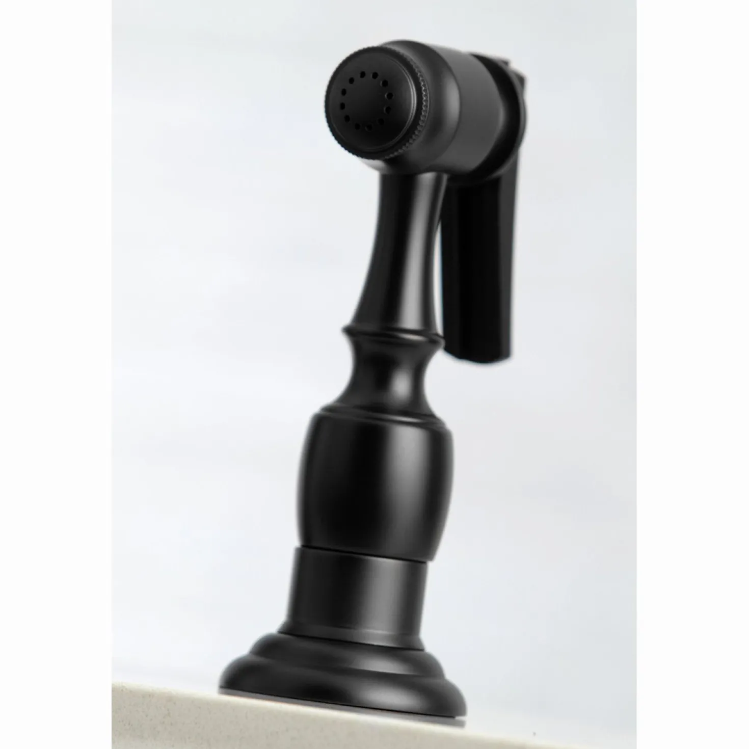 Kingston Brass Restoration Kitchen Faucet with Side Sprayer