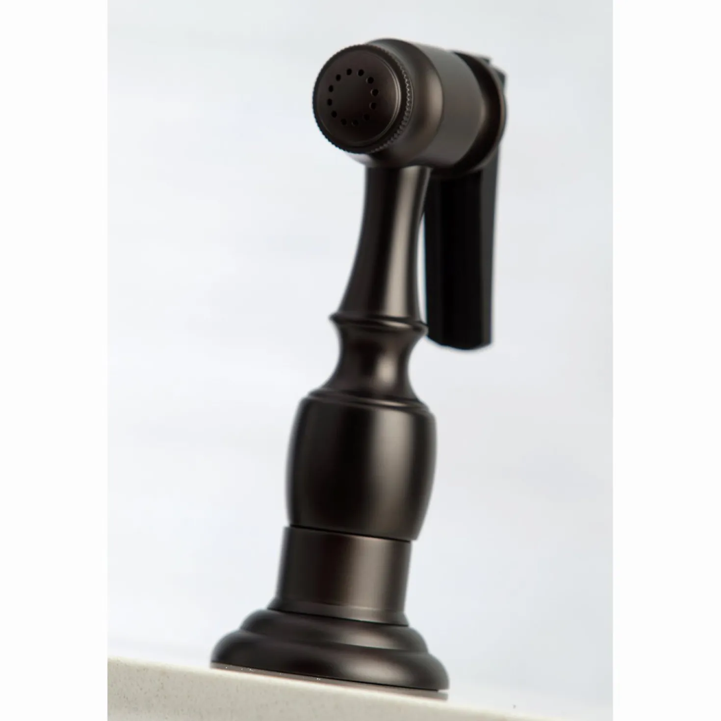 Kingston Brass Restoration Kitchen Faucet with Side Sprayer