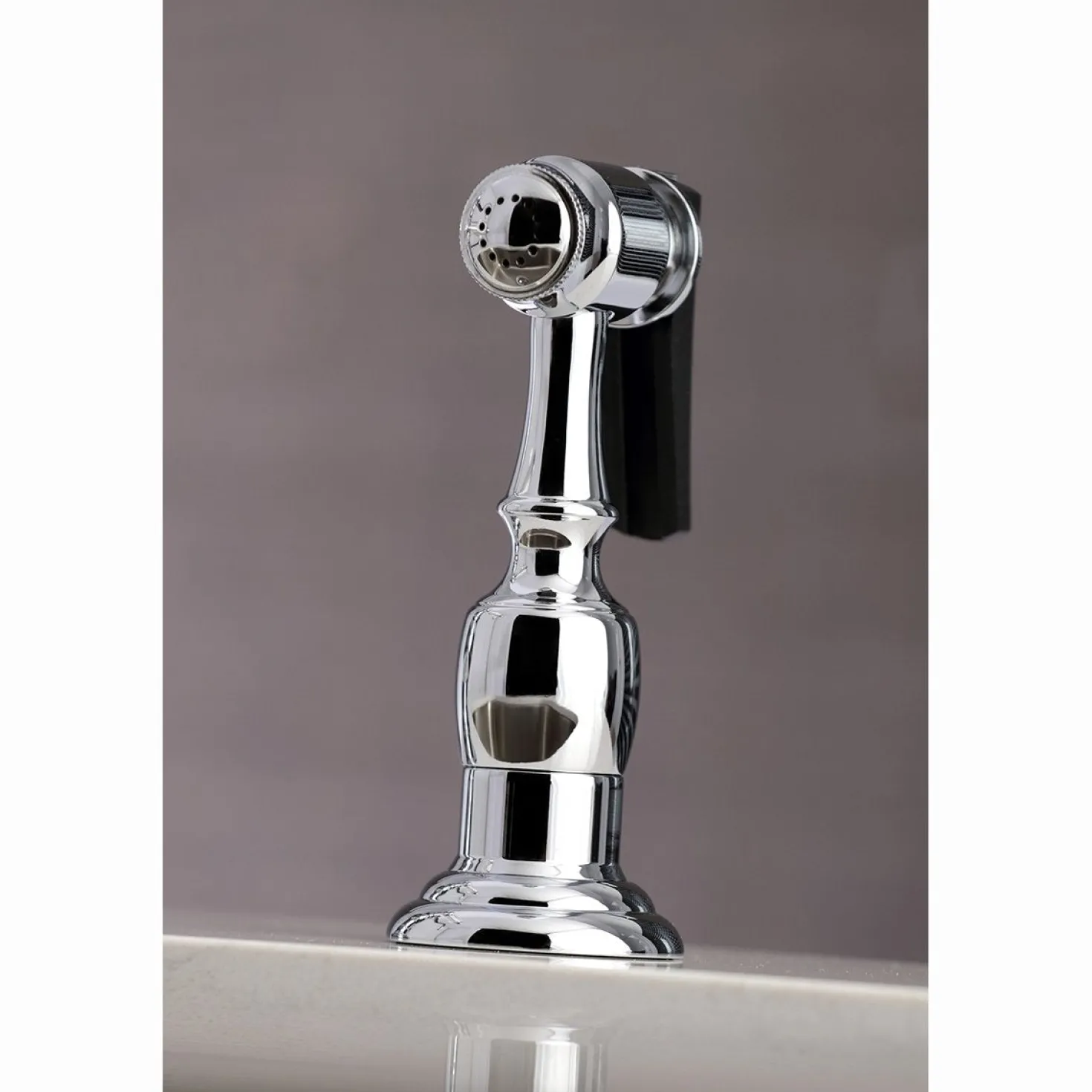 Kingston Brass Restoration Kitchen Faucet with Side Sprayer