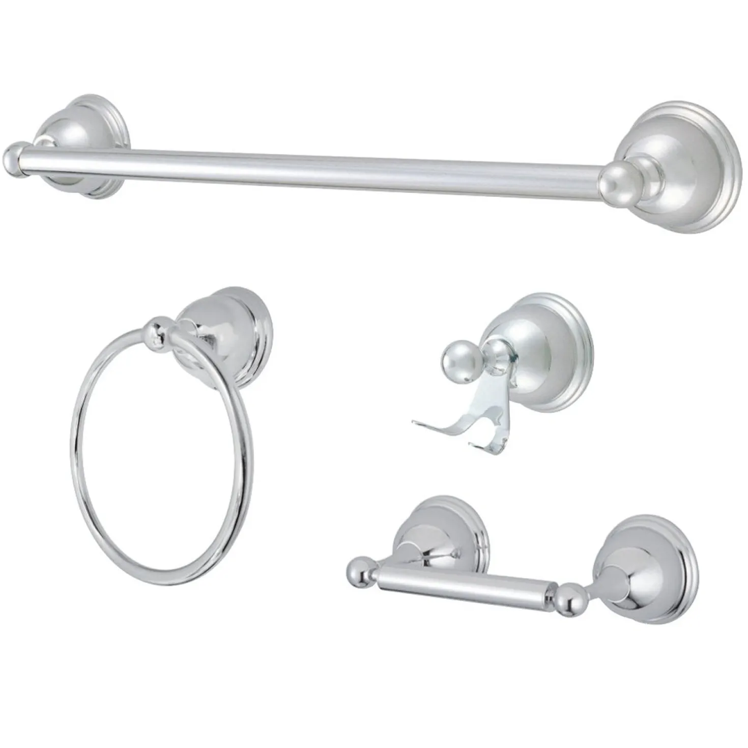 Kingston Brass Restoration 4-Piece 18" x 3.13" Bathroom Hardware