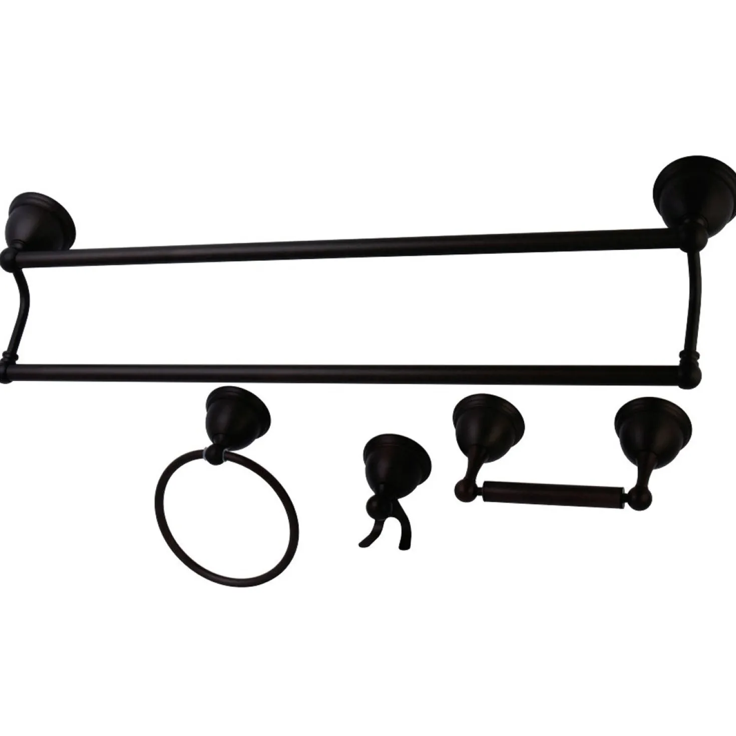 Kingston Brass Restoration 4-Piece 24" x 5.13" Bathroom Hardware