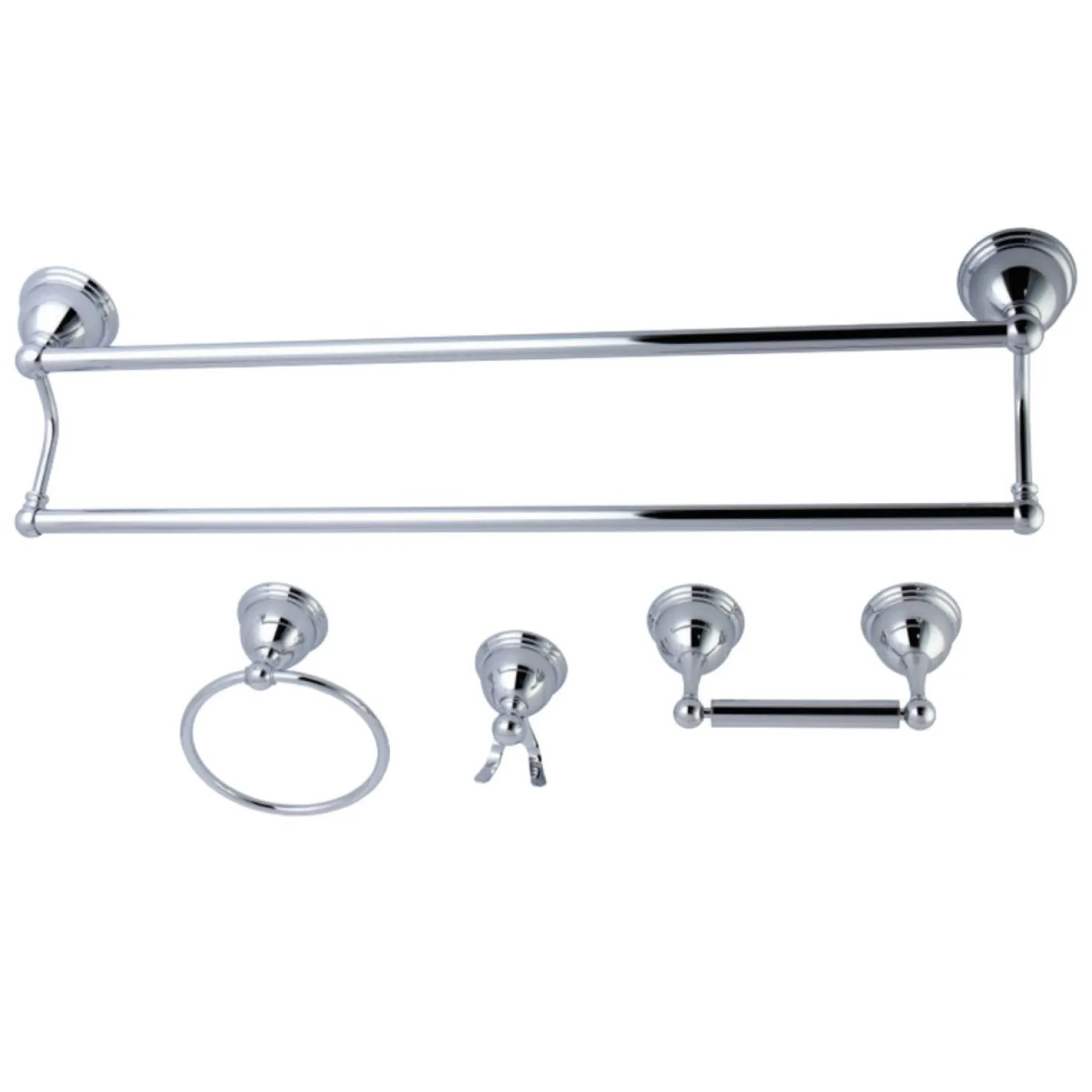Kingston Brass Restoration 4-Piece 24" x 5.13" Bathroom Hardware