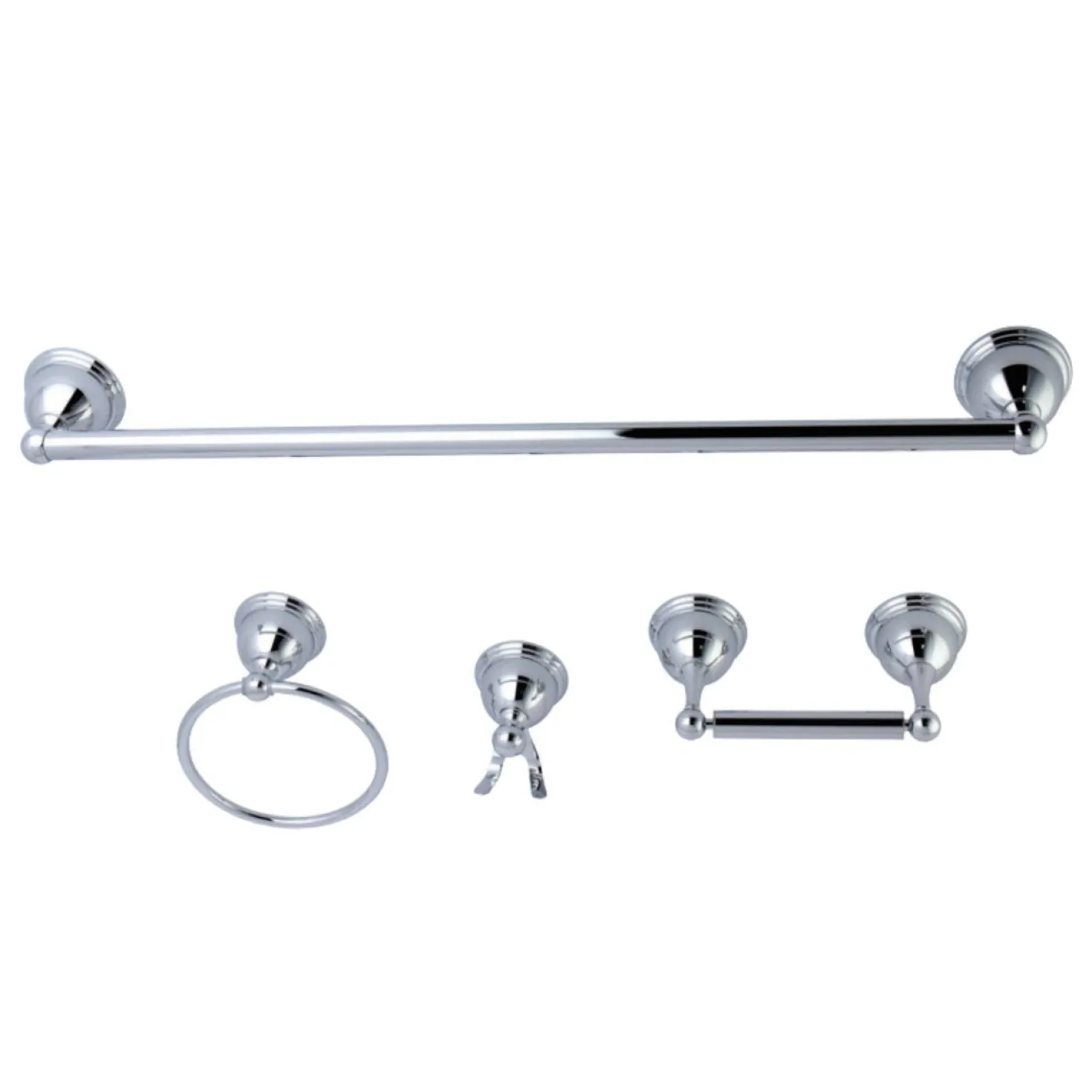 Kingston Brass Restoration 4-Piece 24" x 3.13" Bathroom Hardware