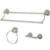 Kingston Brass Restoration 3-Piece Bathroom Hardware