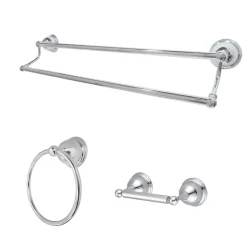 Kingston Brass Restoration 3-Piece Bathroom Hardware