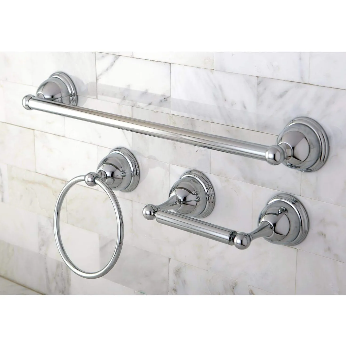 Kingston Brass Restoration 3-Piece 18" Bathroom Hardware