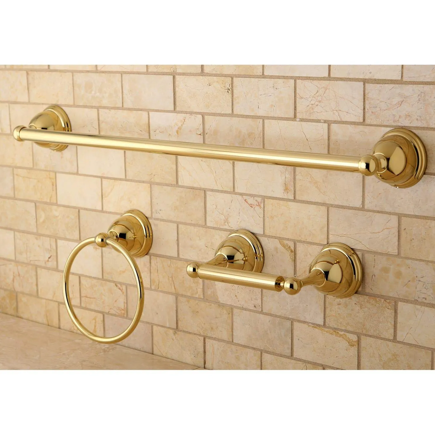 Kingston Brass Restoration 3-Piece 24" Bathroom Hardware