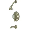 Kingston Brass Restoration Single Handle Tub and Shower Faucet