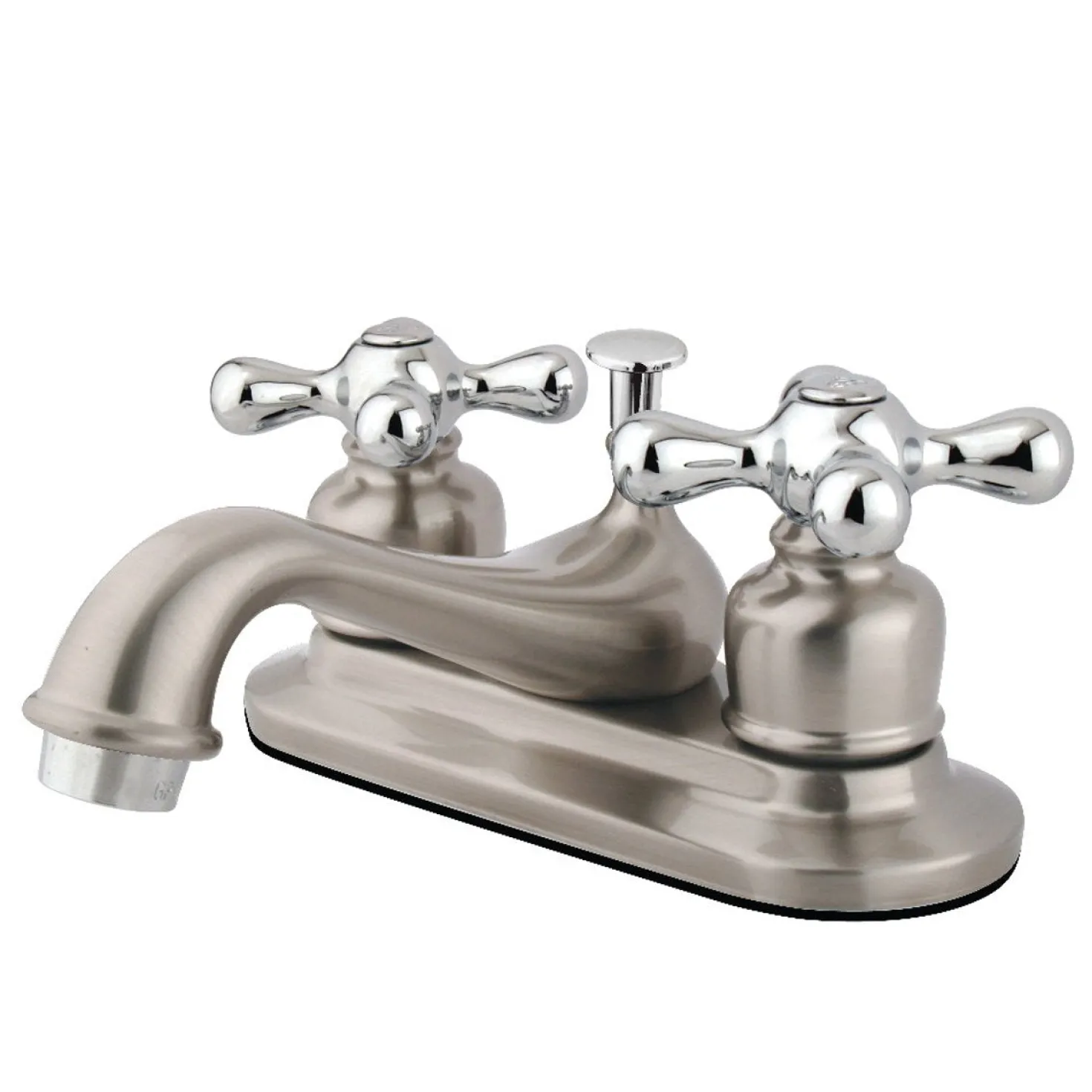 Kingston Brass Restoration Two-Handle 4-Inch Centerset Bathroom Faucet