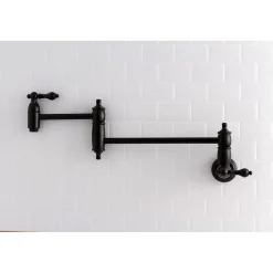 Kingston Brass Restoration Wall Mount Pot Filler Kitchen Faucet