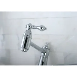 Kingston Brass Restoration Wall Mount Pot Filler Kitchen Faucet