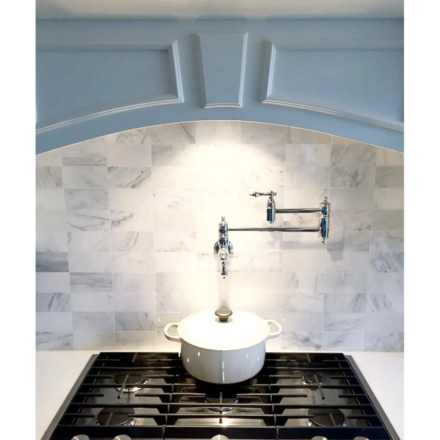 Kingston Brass Restoration Wall Mount Pot Filler Kitchen Faucet