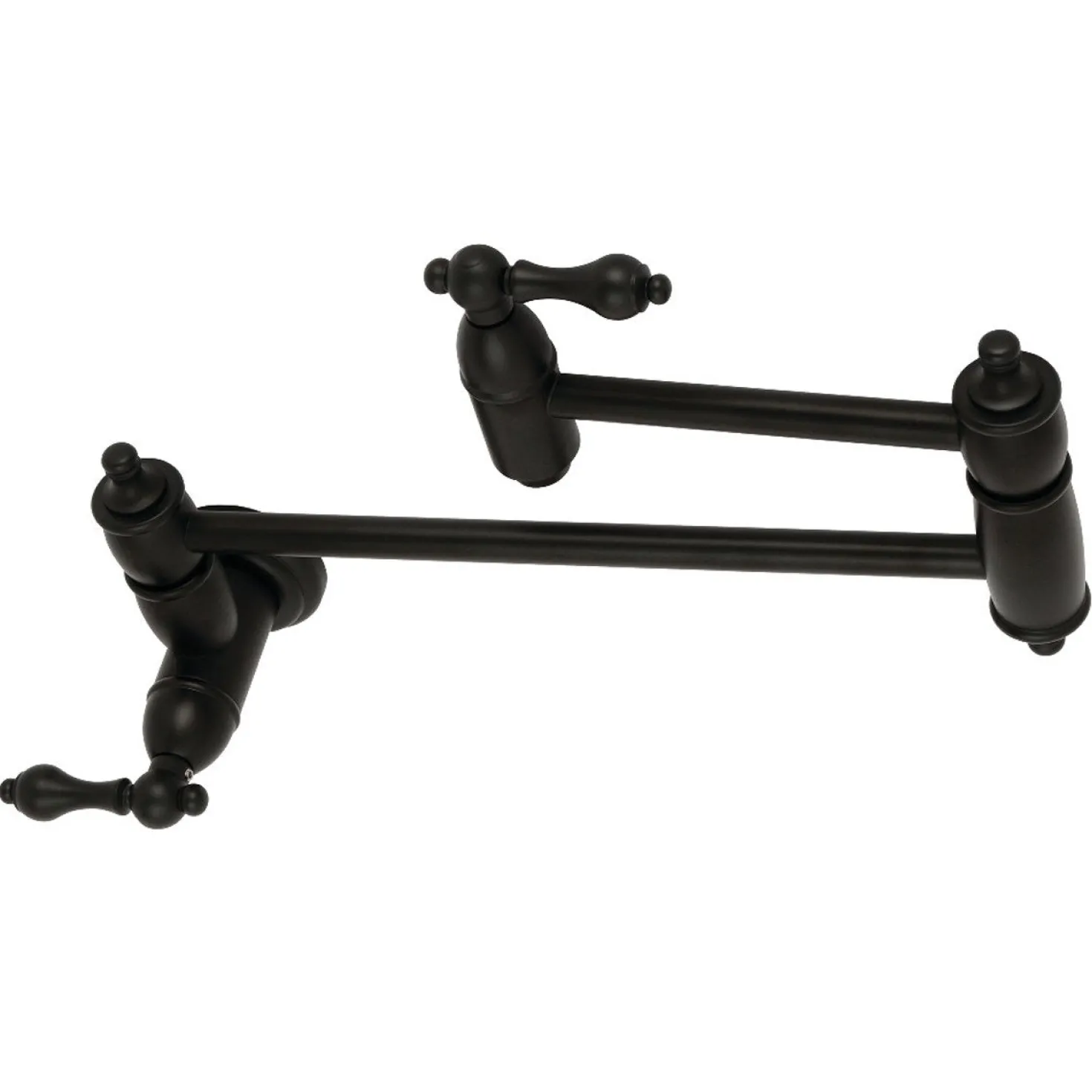 Kingston Brass Restoration Wall Mount Pot Filler Kitchen Faucet
