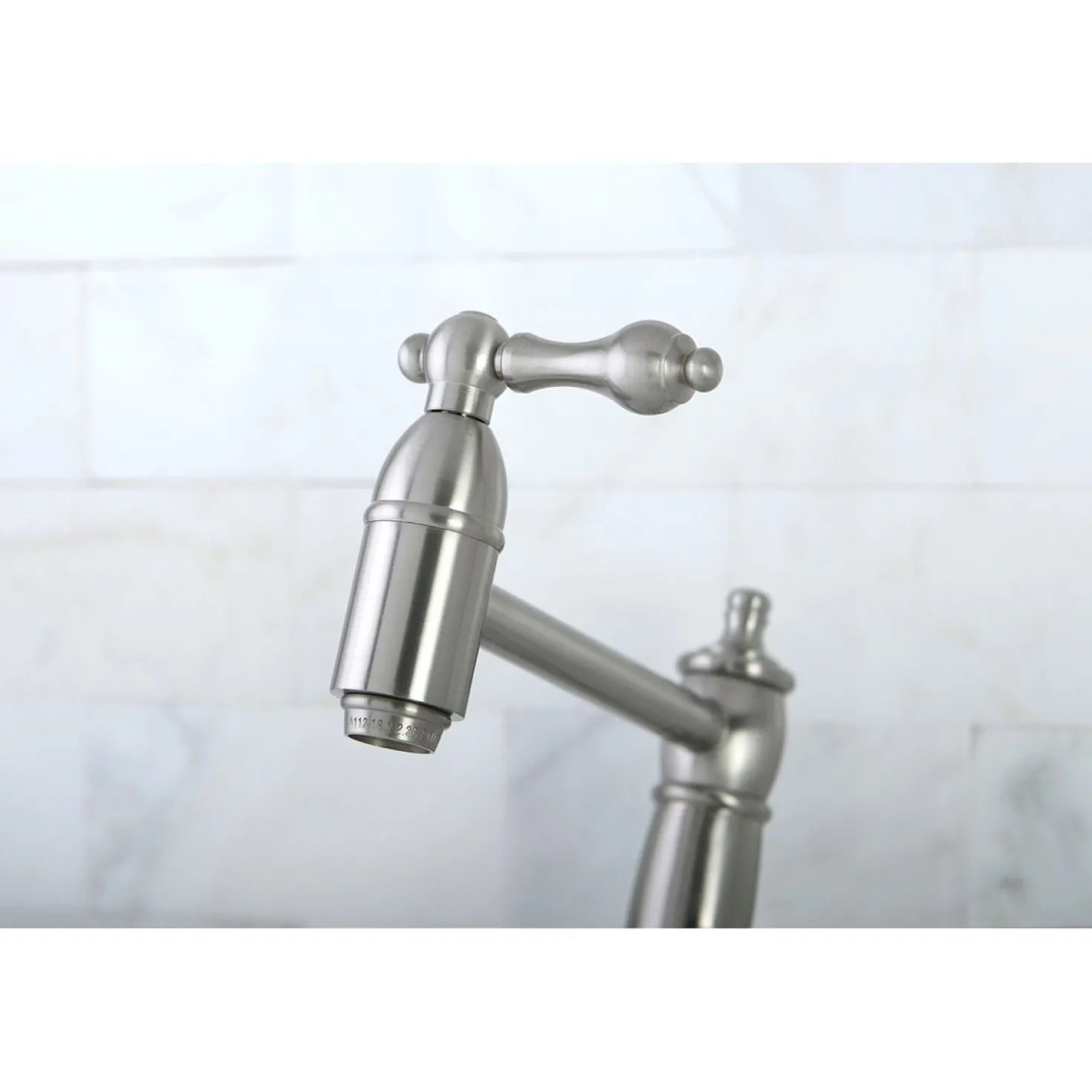 Kingston Brass Restoration Wall Mount Pot Filler Kitchen Faucet