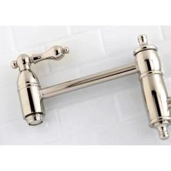 Kingston Brass Restoration Wall Mount Pot Filler Kitchen Faucet