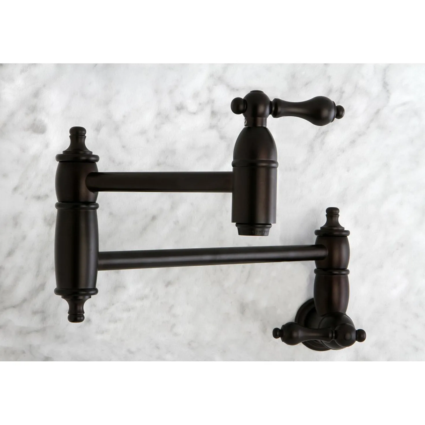 Kingston Brass Restoration Wall Mount Pot Filler Kitchen Faucet