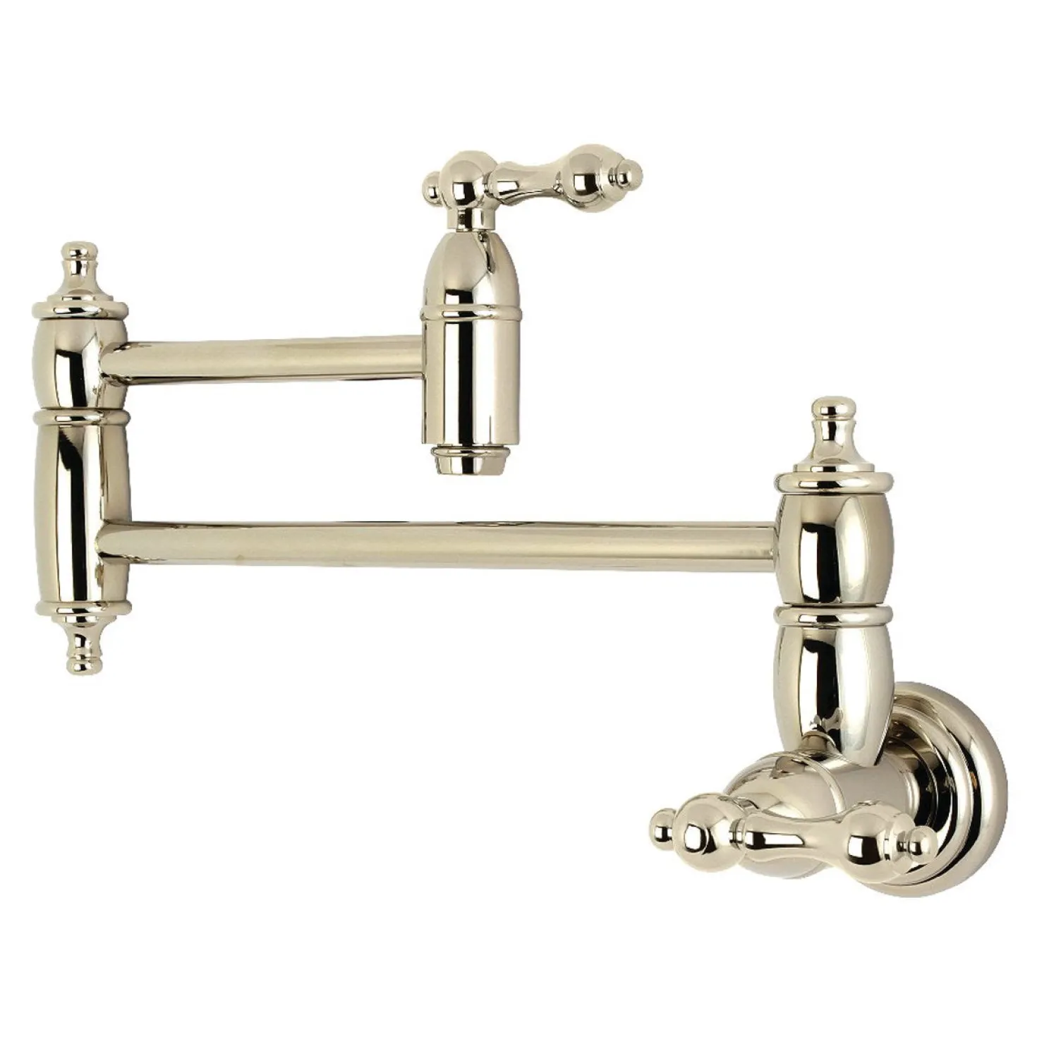 Kingston Brass Restoration Wall Mount Pot Filler Kitchen Faucet