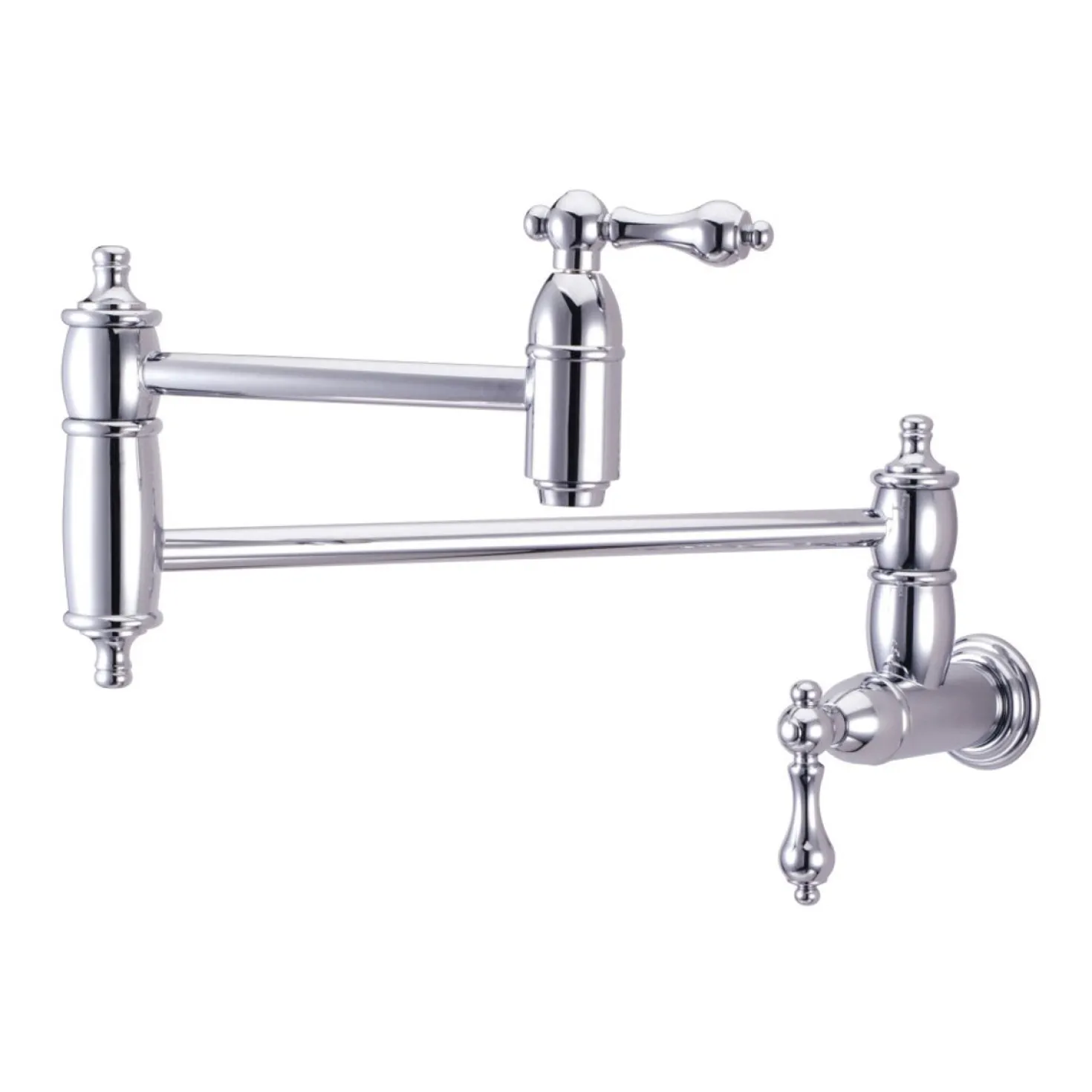 Kingston Brass Restoration Wall Mount Pot Filler Kitchen Faucet