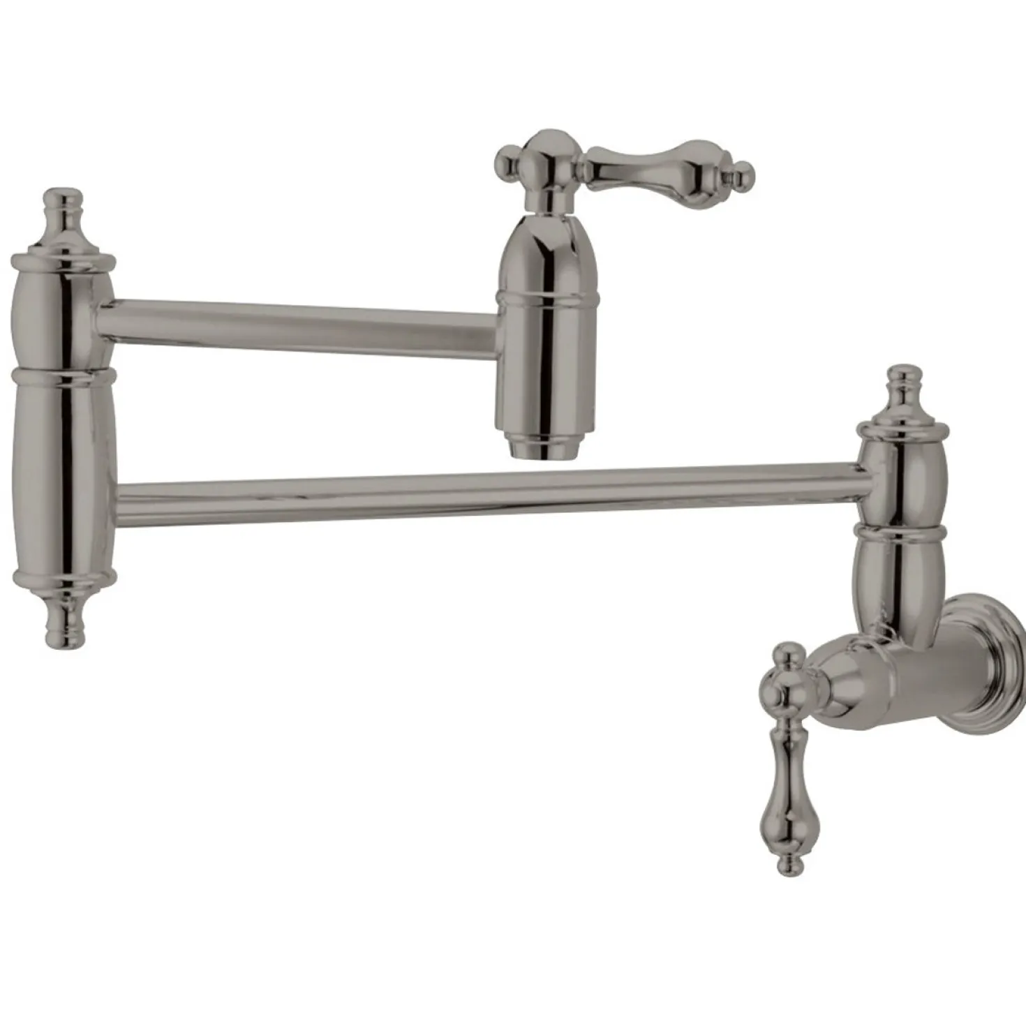 Kingston Brass Restoration Wall Mount Pot Filler Kitchen Faucet